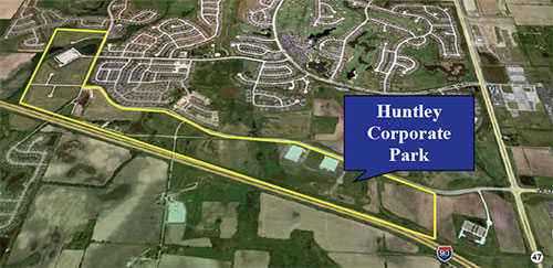 Huntley Corporate Park at Route 47 and Interstate 90 interchange